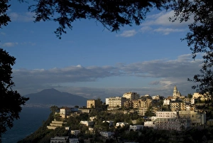 View over the town of Vico Equense