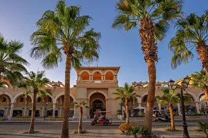 Old Towns Prints: View of traditional buildings in Sahl Hasheesh Old Town