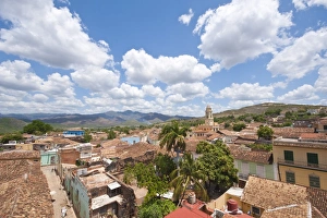 Trinidad Prints: View of Trinidad, UNESCO World Heritage Site, from Palacio Cantero tower