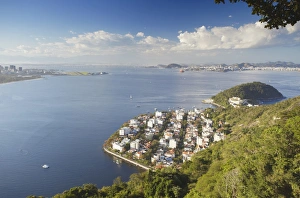 Niteroi Prints: View of Urca with Niteroi in the background, Rio de Janeiro, Brazil, South America