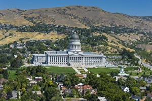 Neoclassical Prints: View over the Utah State Capitol