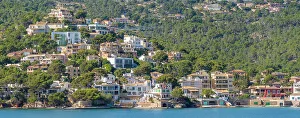Dream Prints: View of villas, houses and apartments at Port d'Andratx