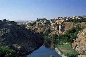 New Castile Prints: View to west along Tagus Gorge