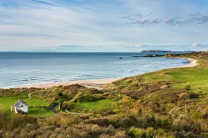 Cove Prints: View over Whitepark Bay (White Park Bay), County Antrim, Ulster, Northern Ireland