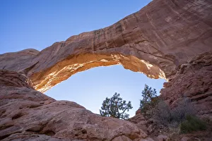 Moab Prints: View through Windows Arch, Arches National Park, Utah, United States of America