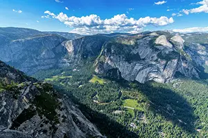 View over Yosemite National Park, UNESCO World Heritage Site, California, United States of America, North America