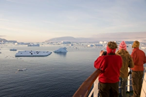 Images Dated 20th February 2009: Viewing fur seals on pack ice in the Antarctic Sound, Antarctic Peninsula