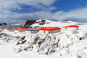 Seasonal Changes Prints: Views of the Chilean research base Presidente Eduardo Frei Montalva