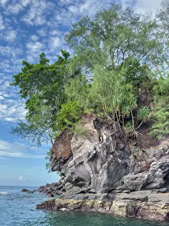 Maluku Prints: Views of Gunung Api point