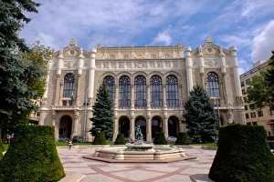 Hungararian Culture Prints: Vigada Concert Hall, Budapest, Hungary, Europe