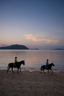Horse Back Prints: Vijitt Resort, Phuket, Thailand, Southeast Asia, Asia