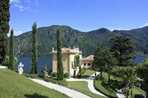 Villa Balbianello, Lenno, Lake Como, Lombardy, Italy, Europe