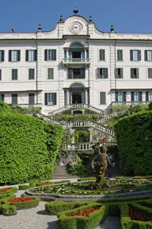 Gardening Prints: The Villa Carlotta, Tremezzo, Lake Como, Lombardy, Italy, Europe