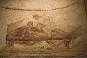 Art Work Prints: Villa dei Misteri (Villa of Mysteries), Pompeii, UNESCO World Heritage Site