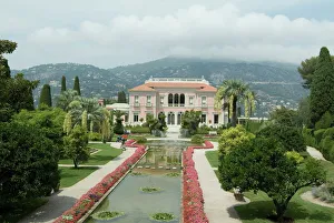 Provence Prints: Villa Ephrussi, historical Rothschild villa, St. Jean Cap Ferrat, Alpes-Maritimes