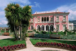 Images Dated 26th January 2000: Villa Ephrussi de Rothschild, St. Jean Cap Ferrat, Provence, France, Europe