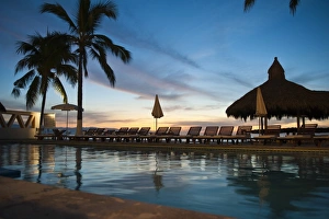 Swimming Pools Prints: Villa Premiere Hotel and Spa, Puerto Vallarta, Jalisco, Mexico, North America