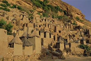 Sangha Prints: Village of Banani, Sanga (Sangha) region, Bandiagara escarpment, Dogon region