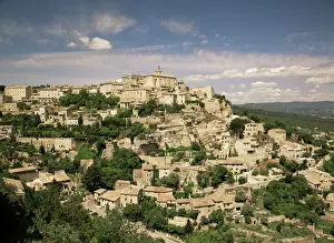 Hill Town Prints: Village of Gordes, Vaucluse, Provence, France, Europe