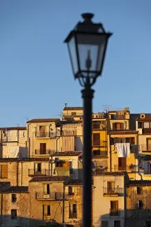 Village houses, Gratteri, Palermo Province, Sicily, Italy, Mediterranean, Europe