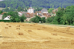 Lorraine Prints: Village where Joan of Arc was born, Domremy-la-Pucelle, Vosges, Lorraine, France, Europe