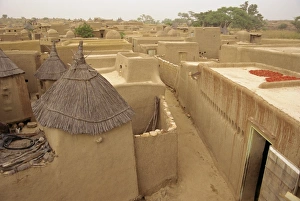 Sangha Prints: Village just outside Sangha, Dogon area, Mali, Africa