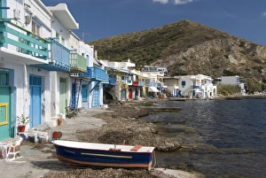 Milos Prints: The village of Klima, Island of Milos, Cyclades, Greek Islands, Greece, Europe