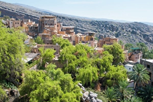 Oasis Prints: Village of Misfat (Misfah) Al Abriyeen in Jebel Akhdar