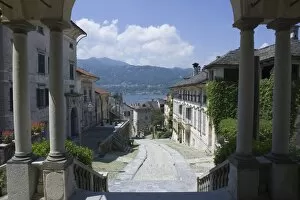 The village of Orta, Lake of Orta, Piedmont, Italy, Europe