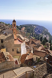 Village of Roquebrune, Provence, Cote d Azur, French Riviera, France