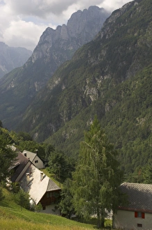 Julian Alps Prints: Village of Strmec