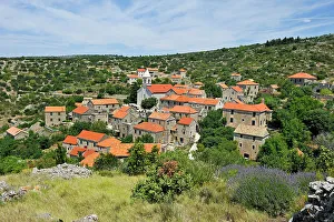 Local Life Prints: Village of Velo Grablje, Hvar island, Croatia, Southeast Europe