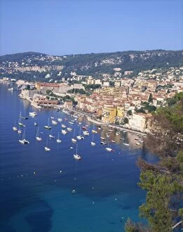 Images Dated 17th November 2008: Villefranche, Alpes-Maritimes, Cote d Azur, French Riviera, Provence