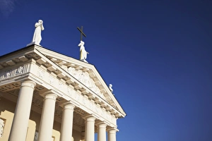 Images Dated 9th August 2009: Vilnius Cathedral, Vilnius, Lithuania, Baltic States, Europe