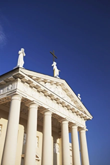 Images Dated 9th August 2009: Vilnius Cathedral, Vilnius, Lithuania, Baltic States, Europe