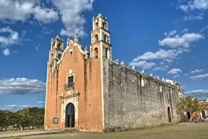 Mexican Culture Gallery: Virgin of Assumption Convent, completed 1751, Tecoh, Route of the Convents, Yucatan