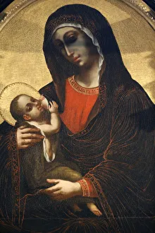 Virgin And Child Prints: Virgin and Child, Heiligenkreuz Abbey, Lower Austria, Austria, Europe