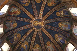 Virgin and Child, interior of Church of St. Saviour in Chora (Kariye Camii), UNESCO World Heritage Site, Istanbul, Turkey, Europe