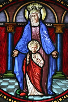 Images Dated 1st August 2006: Virgin and Child, Vientiane, Laos, Indochina, Southeast Asia, Asia