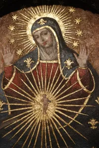 Moorish Prints: Virgin Mary and Jesus depiction in the Mosque (Mezquita) and Cathedral of Cordoba