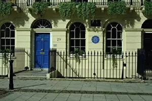 Images Dated 25th February 2008: Virginia Woolfs house, Fitzroy Square, London, England, United Kingdom, Europe