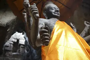 Vishnu statue, Angkor Wat, UNESCO World Heritage Site, Siem Reap, Cambodia