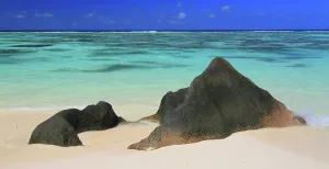 Relax Prints: Visit Anse Source dArgent beach in La Digue Seychelles and enjoy the unique rock formations