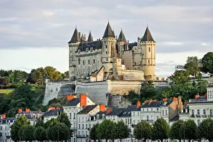 Chateau Prints: Visit to Chateau de Saumur with views of historic architecture