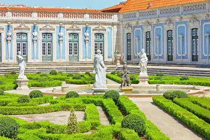 Landscaping Prints: Visit to the gardens and fountains of Queluz National Palace in Lisbon
