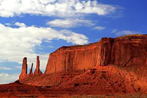 Iconic Prints: Visit to Monument Valley offers views of unique rock formations and expansive skies in Navajo Indian Territory
