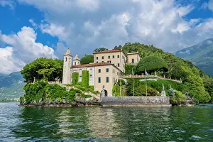 Attractions Prints: Visit Villa del Balbianello in Lenno by Lake Como in Italy