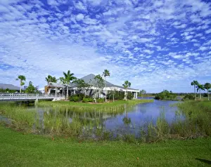 Wet Lands Prints: A visitors centre in wetlands, Everglades National Park, Florida, United States of America