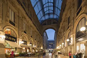 Milan Prints: Vittorio Emmanuel II Gallery (Galleria Vittorio Emanuele II)