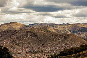 Cusco Prints: Viva el Peru on foothills in Cusco